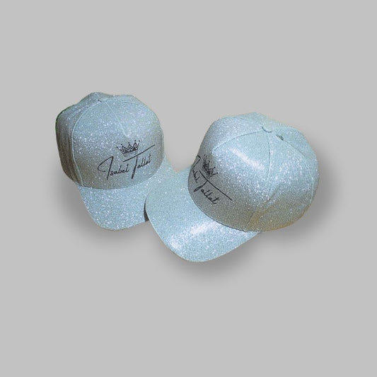Boné Prata Supercap Premium Glitter Personalizado Isabel Tallat