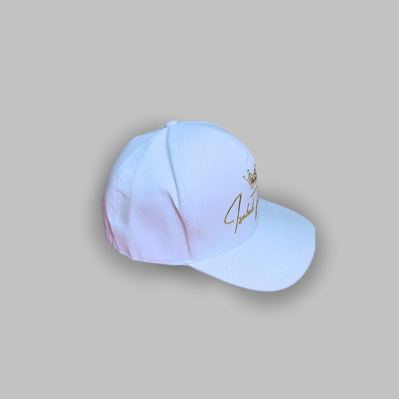 Boné White Glitter Supercap Premium Personalizado Isabel Tallat