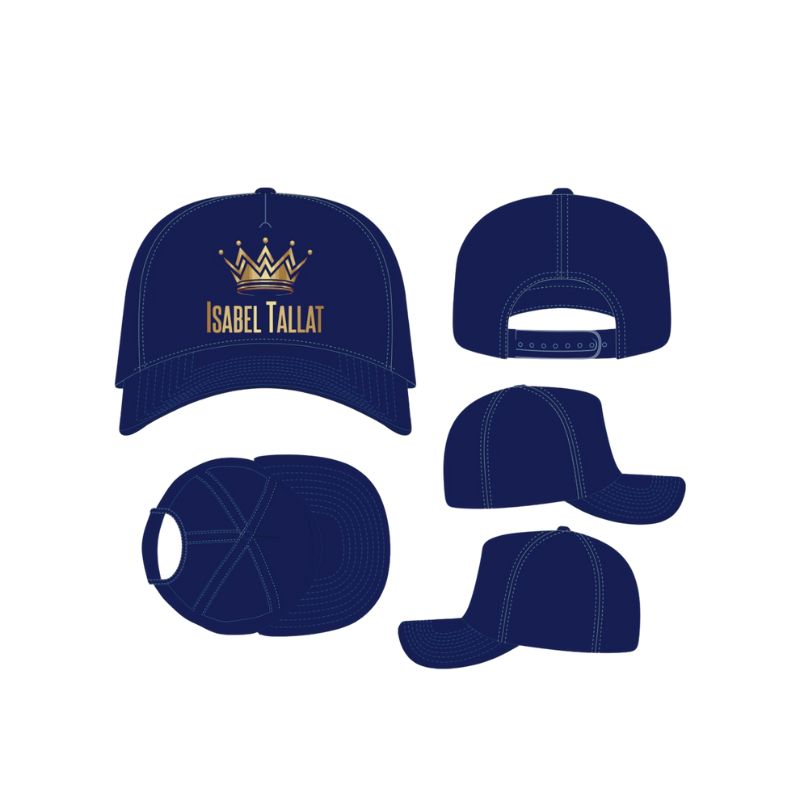 Boné Navy Blue Supercap Premium Personalizado Isabel Tallat