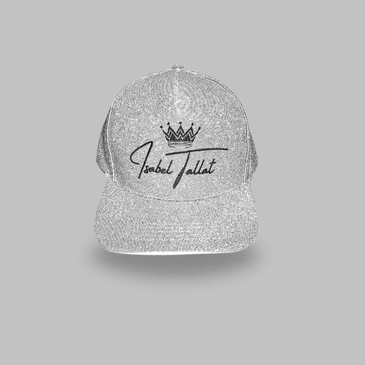 Boné Prata Supercap Premium Glitter Personalizado Isabel Tallat