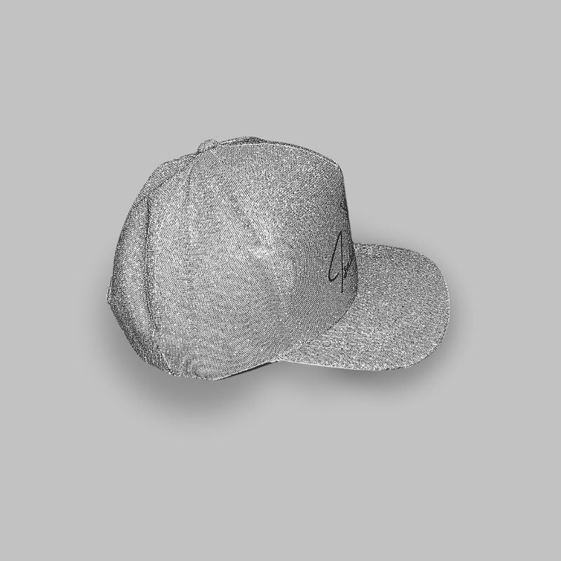 Boné Prata Supercap Premium Glitter Personalizado Isabel Tallat